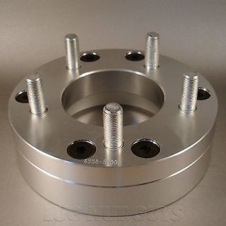 WHEEL ADAPTERS 6x5.5 to 5x5   5x127 2 THICK SPACERS 6 LUG to 5 LUG