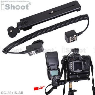 Camera Holder/Flash Bracket&i TTL Cord Cable for Nikon D4/D3X/D3S/D3 
