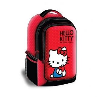 Hello Kitty Backpack Style Laptop Case  Red