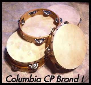 SIX Church TAMBOURINES Size 8 CP Brand New Single Row