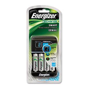 Energizer CHP4WB 4 AA/AAA Smart NiMH Battery Charger w/ 4 AA NiMH 
