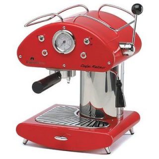 Espressione 1385R Cafe Retro Espresso Cappuccino Machine   RED