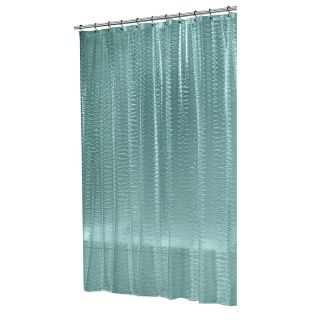 Excell Shower Curtain Teal Blue Green SOFT SENSATIONS PURE 70x72 