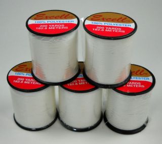Excell Sewing Polyester Thread 5ea   Choose your color