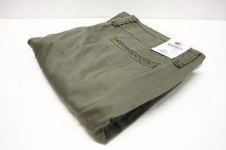 Ralph Lauren Polo Jeans Womens Whitney Stovepipe Green Olive Capri 