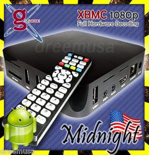 Box *Midnight* Android IPTV Box A9 M3 CPU, 4GB, 1080p XBMC Web 