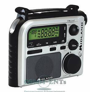 Midland ER102 Emergency Radio Hand Cranked AM/FM ER102