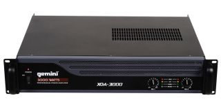 RB GEMINI XGA 3000 3000W Power Amplifier DJ Stereo Amp
