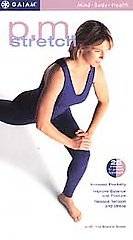 NEW P.M. Stretch for Health ~ Gaiam VHS, 2002 ~ Clearance SALE