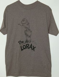   Dr. Suess gray T Shirt tee manufactured by Coastal Concepts New Tags