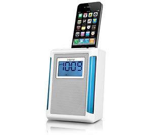 iHome iP40WV iPod/iPhone Alarm Clock Radio (White)