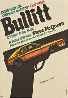 bullitt movie poster in Entertainment Memorabilia