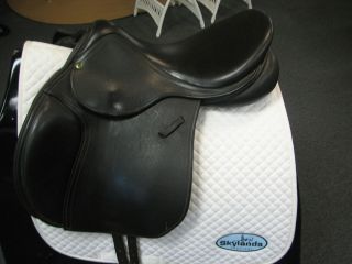Used County Innovation Jumping Saddle 17 Brown