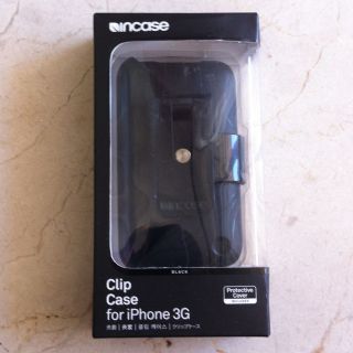 Incase Clip Case w/Protective Cover  Black For iPhone 3GS/3G CL59114 