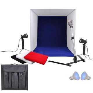 Photo Studio 16 Photography Light Tent Backdrop Kit Carrying Case 