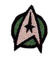 Star TrekTMP Medical Green Insignia 1.5 Uniform Patch  FREE S&H 