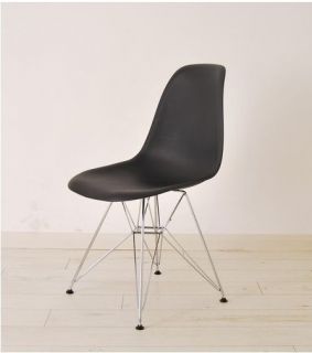   DSW Side Retro Lounge Dining Chair   Metal Base  EAMES STYLES 5 COLOR