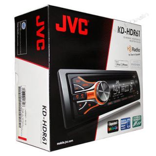 JVC KD HDR61 Car Audio In Dash USB/CD/ Player HD Radio Stereo 