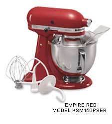 KitchenAid KSM150PSER 5 Qt. Artisan Series Stand Mixer   Empire Red 