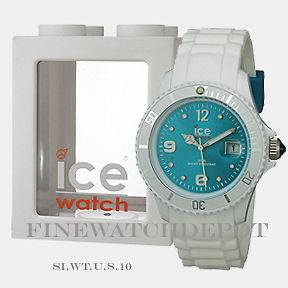 Authentic Ice Sili White Turquoise Unisex Watch SIWTUS10