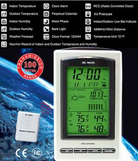 Newly listed Dr. Tech Wireless Weather Station Forecaster w/ Outdoor 