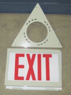   EXIT Sign Frame Kit Red HL FIX Lithonia Lighting model ELAEAK