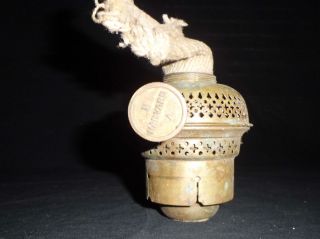 antique student oil lamp in Antiques