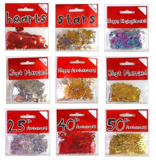   CONFETTI SPRINKLES ENGAGEMENT WEDDING ANNIVERSARY PARTY DECORATIONS