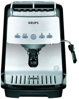 Krups XP4050 1200 Watt 15 Bar Pump Programmable Espresso Machine