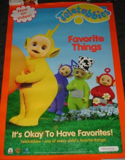 The TELETUBBIES home Movie Promo Poster Childrens Television