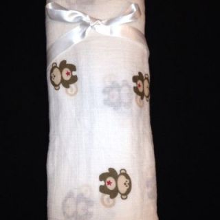 Newly listed Aden +/and Anais   Monkeys   Muslin Swaddle blanket   NEW