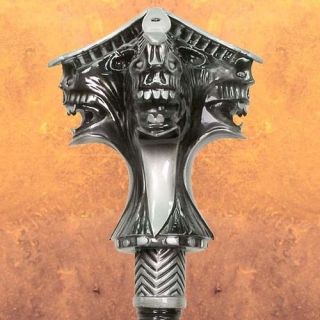 Atlantean Latex War Mace   Age of Conan LARP Weapon