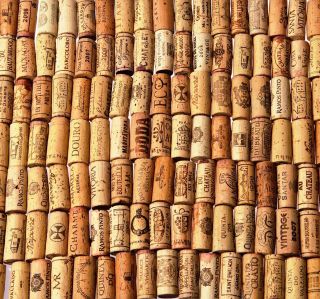 100 PREMIUM USED WINE CORKS   NO CHAMPAGNE, NO SYNTHETIC   ALL NATURAL