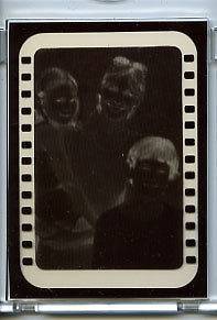 1982 Topps E.T. Movie Sticker Mask Negative Proof #9 Family Portrait 