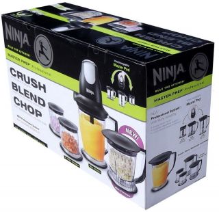 New Ninja Mixer Blender Food 40 oz Bowl 450 Watt Smoothie Maker Master 