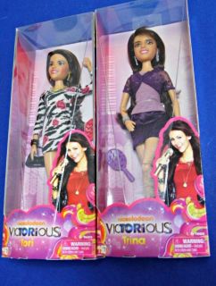 Nickelodeon Victorious TRINA & TORI Fashion Doll New