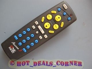ONE FOR ALL URC 3600B00 3 DEVICE TV/VCR/CABLE UNIVERSAL REMOTE