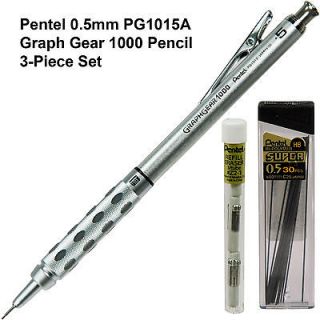 Piece Set, Pentel 0.5mm PG1015A, GraphGear 1000 Automatic Pencil