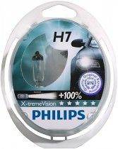 PHILIPS EXTREME VISION H7 NEW 100% MORE LIGHT CAR BULBS