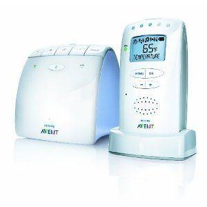 Philips AVENT SCD525/00 DECT Baby Monitor with Temperature Sensor