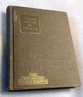  , Tennysons Idylls of the King, Macmillans Pocket Classics, HB, VG