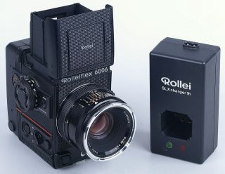   Rolleiflex 6006 Medium Format SLR Film Camera +80mm HFT Planar lens