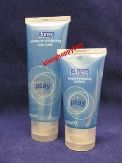 Durex Play Pleasure Enhancing Personal Lubricant Lube 50ml 100ml