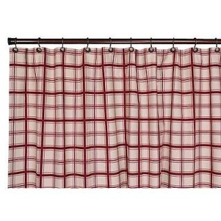 Plaid Shower Curtain Curtains