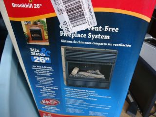 Vent Free Gas Fireplace Propane Natural Gas Ventless Gas Insert