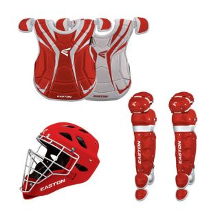 Easton Rival Home & Road Intermediate Catchers Gear Package   Red