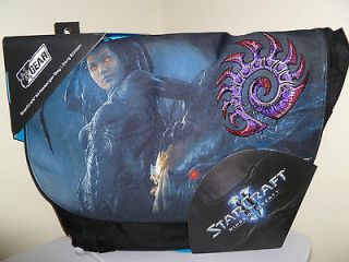 NEW Razer StarCraft II Wings of Liberty Zerg Messenger Laptop Bag 