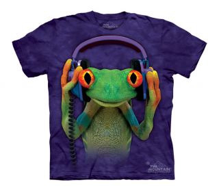Red eyed TREE FROG DJ Peace YOUTH T Shirt The Mountain rainforest 