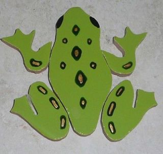 little green frog tile inlay for mosaics
