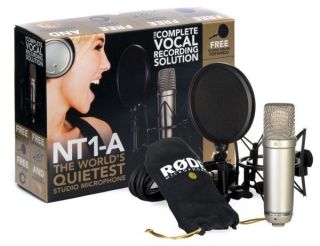 RODE NT1 A Condenser Microphone Complete Package